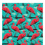 Scarlet Ibis Tropical A3 Print, thumbnail 2 of 3
