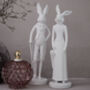 Lady And Gentleman Easter Rabbit Figurine, thumbnail 4 of 8