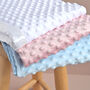 Personalised Blue Bubble Blanket For Boy, thumbnail 5 of 6