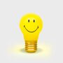 Smiley Cordless Glass Lightbulb, thumbnail 4 of 4