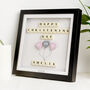Baby Girl Happy Christening Day Personalised Gift Frame, thumbnail 4 of 8