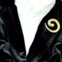 Swirl Statement Brooch In Gold Or Silver, thumbnail 6 of 7