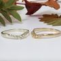 Beaded Fairie Tiara Ring, Shaped Nature Wedding Ring, thumbnail 7 of 7