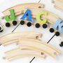 Personalised Wooden Name Train, thumbnail 6 of 10