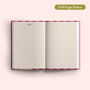 2027 Diary | A5 Hardcover Week To View | Pink And Red, thumbnail 7 of 8