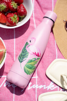 Flamingo Insulated Water Bottle, 4 of 4