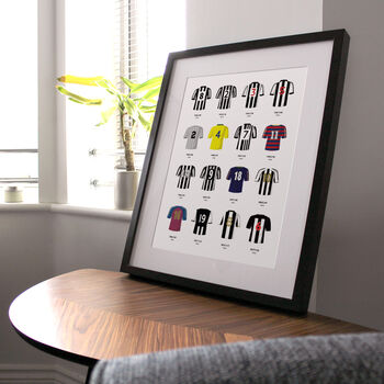 Classic Kits Football Team Print, Unframed, 8 of 12