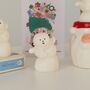 Goofy Snowman Winter Candle, thumbnail 3 of 3