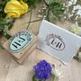 Monogram Rubber Stamp – Floral Border, thumbnail 5 of 6