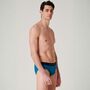 Men's 'Summertime Blues' Three Pack Cotton Briefs, thumbnail 5 of 10