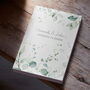 Personalised Wedding Planner Book | Eucalyptus | Engagement Gift, thumbnail 9 of 12