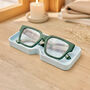 Rectangular Blue Glasses Case And Sunglasses Holder, thumbnail 1 of 10