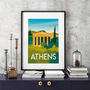 Athens Art Print, thumbnail 1 of 4