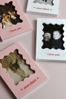 Engraved Couples Instax Mini Frame Gift, 5 of 10