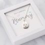 Personalised Necklace For Mummy With Birthstone, thumbnail 1 of 6