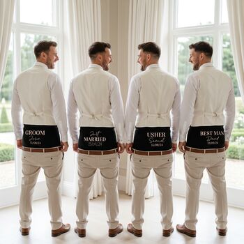 Personalised Groom Boxers Groom Gifts Best Man Proposal, 11 of 12