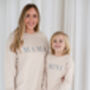 Mama Embroidered Sweatshirt Jumper Perfect For Mother's Day, thumbnail 2 of 11