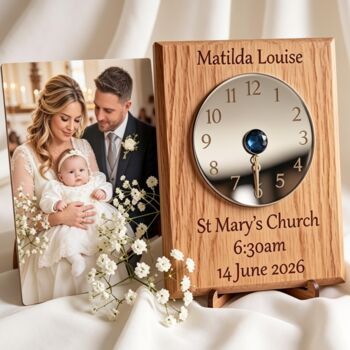 Personalised Christening Plaque, Keepsake, 9 of 9