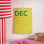 2026–2027 A4 Academic Year Calendar | Colourburst | August Start, thumbnail 3 of 7