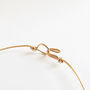 'You And Me' Initials 14k Rose Gold Filled Bangle, thumbnail 7 of 8