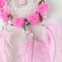 Rose Pink Dainty Dream Catcher, thumbnail 6 of 9