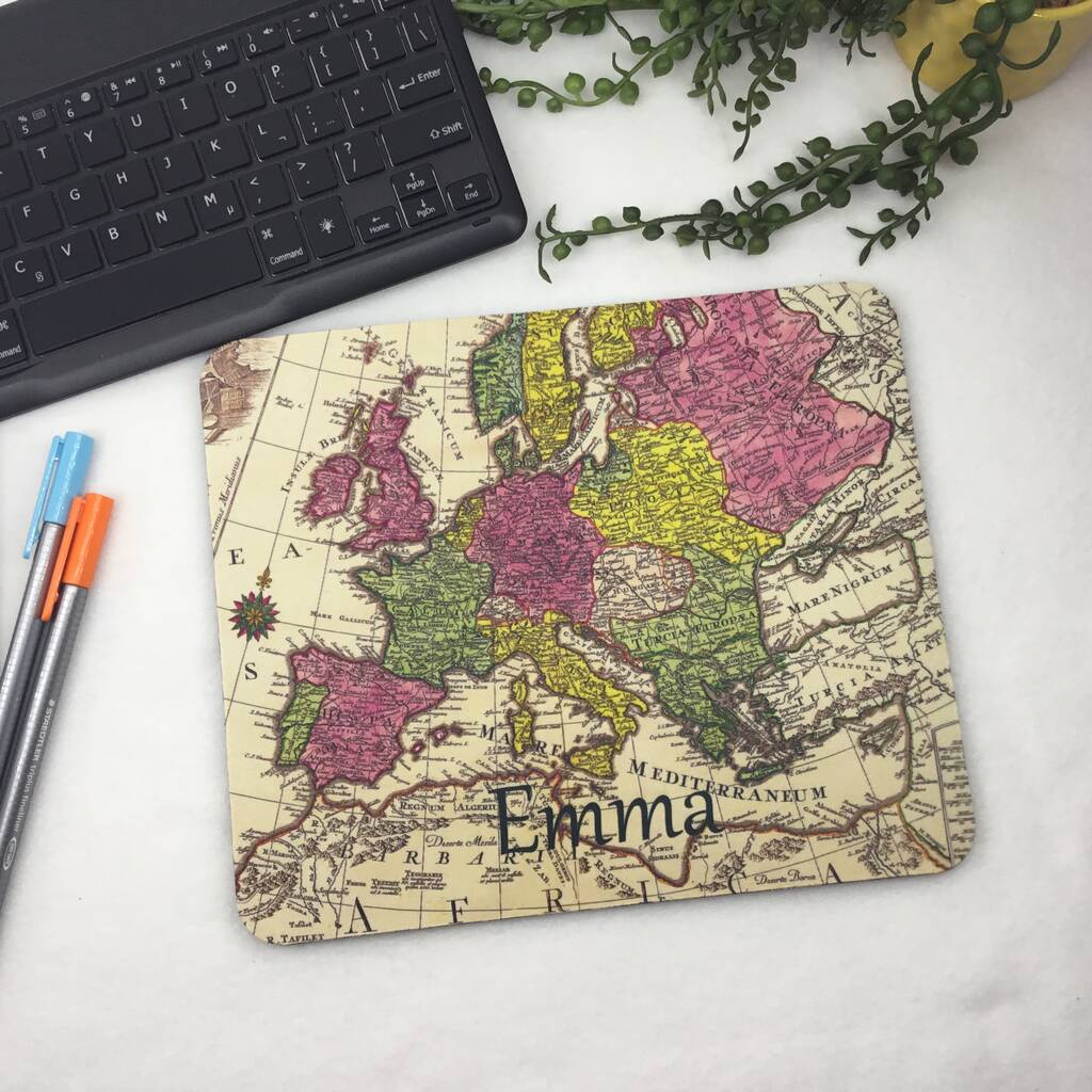 Personalised Old Maps Mouse Mat, 1 of 7