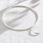 Personalised Crescent Moon Bangle, thumbnail 4 of 8