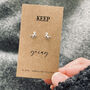 Silver Horse Earrings. Keep Going, thumbnail 1 of 4
