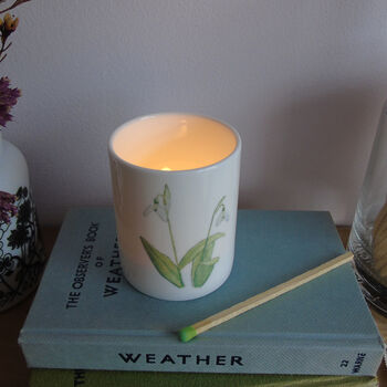 Snowdrop Tealight Candle Holder, 4 of 11