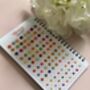 Gold Zari Colourful 576 Bindi Booklet, thumbnail 6 of 10