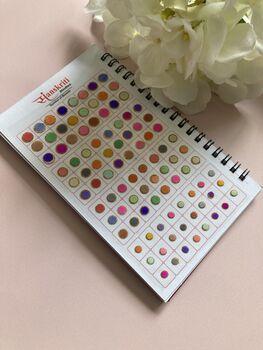 Gold Zari Colourful 576 Bindi Booklet, 6 of 10