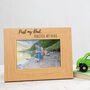 Personalised Engraved 'Dad, My Hero' Photo Frame, thumbnail 4 of 6