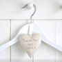 Personalised Mini Hanging Heart Gift For Her, thumbnail 11 of 12