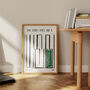 Times Are Changing Abstract Art Print, thumbnail 1 of 5