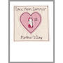 Personalised Heart 1st Birthday Card For Girls, thumbnail 11 of 12