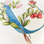 U Is For Uva Ursi Floral Initial, Personalised, thumbnail 4 of 9