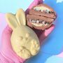 Stuffed Chocolate Easter Bunny, thumbnail 1 of 4