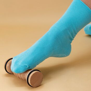Personalised Reflexology Socks And Massage Tool, 5 of 5