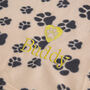 Personalised Dog Design Blanket, thumbnail 3 of 10
