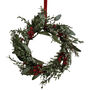 Foliage And Berries Christmas Door Wreath, thumbnail 3 of 3