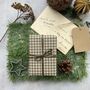 Gingham Paper Fibre Wrapping Paper, thumbnail 10 of 12
