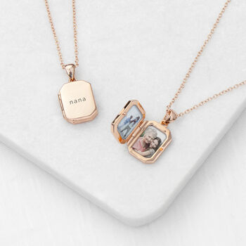 Personalised Rose Gold Plated Locket, 11 of 12