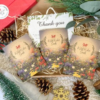 'Welsh Dragon' Wildflower Seed Christmas Gift Box, 4 of 5