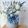 Blue And White Artificial Flower Arrangement, thumbnail 5 of 6
