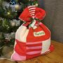 Memory Clothes Christmas Santa Sack, Fully Lined Keepsake Christmas Present Sack Made From Baby Clothes, thumbnail 12 of 12