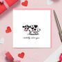 I Udderly Adore You Card, thumbnail 2 of 2