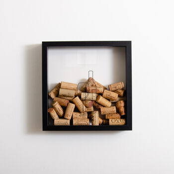 Wine Bottle Cork Collector Frame Home Decor, 3 of 9