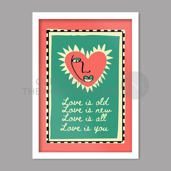 Love Is You Poster Print, 2 of 3