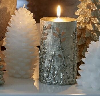 Pinecone Christmas Candle, 2 of 7