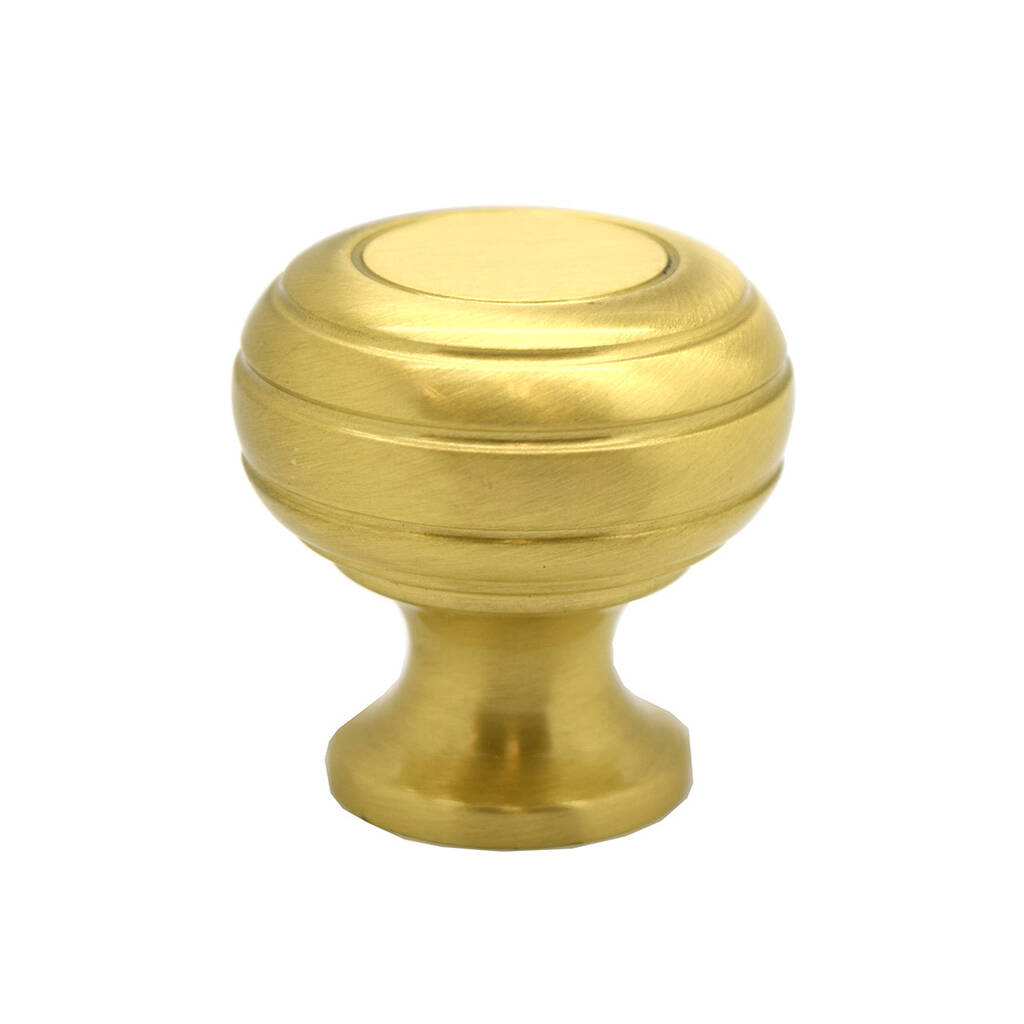 Brass Gold And Chrome Round Cupboard Knobs By Pushka Home